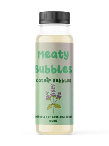 Meaty Bubbles - Buborékfújó kutyáknak és macskáknak - Macskagyökér Ízű 