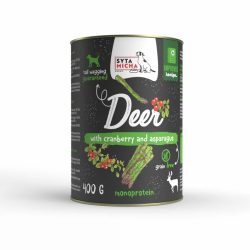 Syta Micha - nedves eledel - Szarvas, áfonya és spárga 