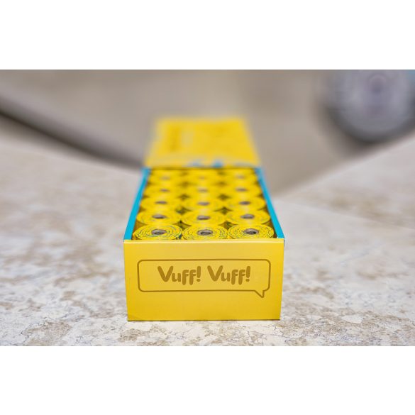 Bag ORGANI - lebomló kutyakaki zacskó - SÁRGA - 21 tekercs 