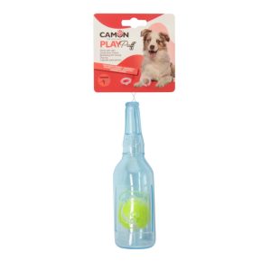 Camon - TPR üveg formájú játék teniszlabdával - kék 