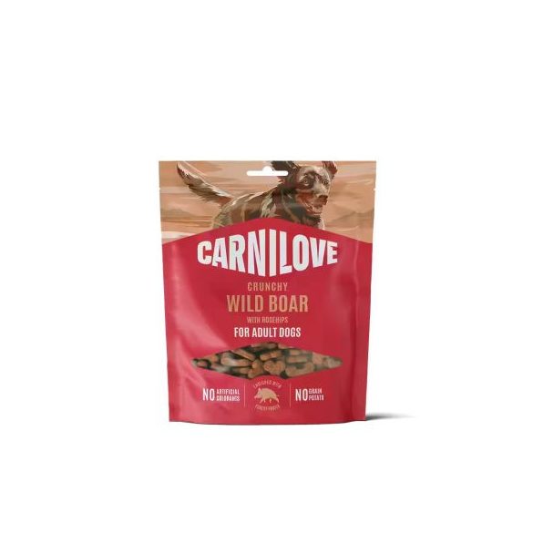 Carnilove - Crunchy jutalomfalat - Vaddisznó és csipkebogyó 