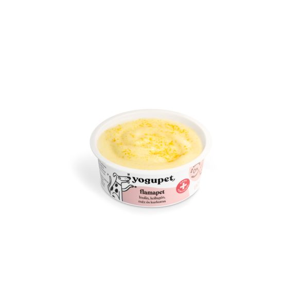 Yogupet - Functional Joghurt - Flamapet - Inulin, kollagén, méz és kurkuma 