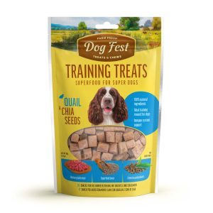 Dog Fest - Training Jutalomfalat - Fürjjel és Chia Maggal 