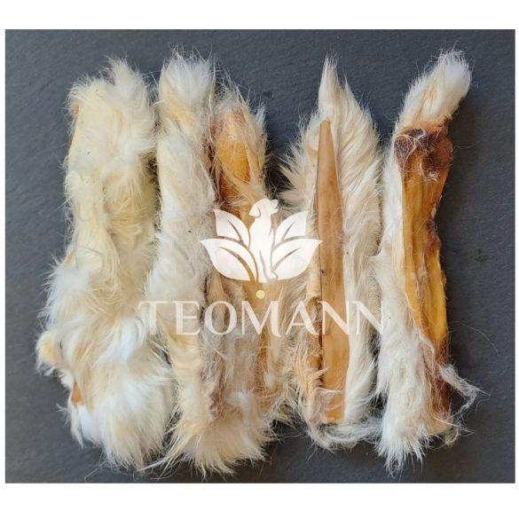 Teomann - Szárított szőrös nyúlbőr 