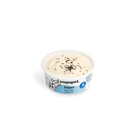 Yogupet - Functional Joghurt - Helppet - Chia, inulin és ginzeng 