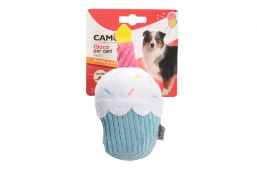 Camon Happy Birthday sípoló cupcake  16 cm 