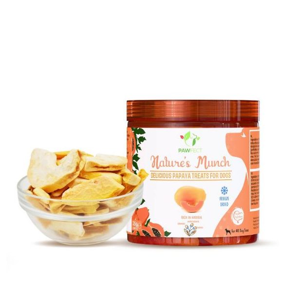 Pawfect - Nature's Munch - fagyasztva szárított Papaya