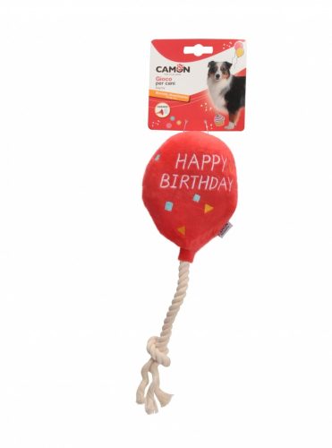 Camon Happy Birthday sípoló lufi 30 cm 