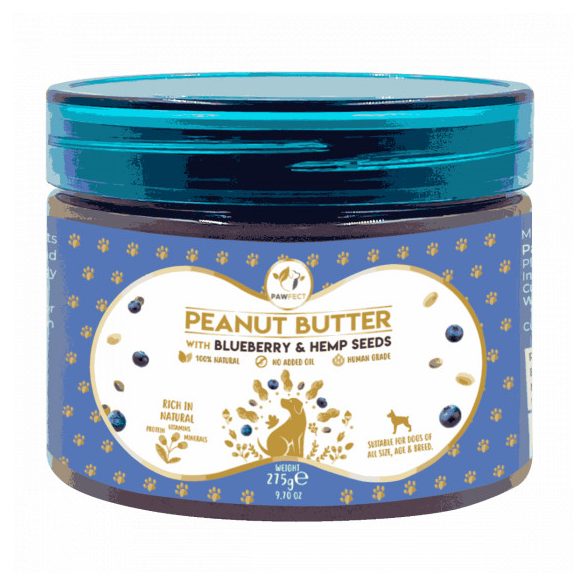 Pawfect - mogyoróvaj - áfonyával és kendermaggal 