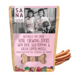   SANADOG Fogtisztító stick -  Kacsával, glükozaminnal és zöldkagylóval 150g