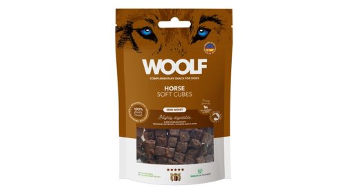 Woolf főtt lóhús kockák - monoprotein