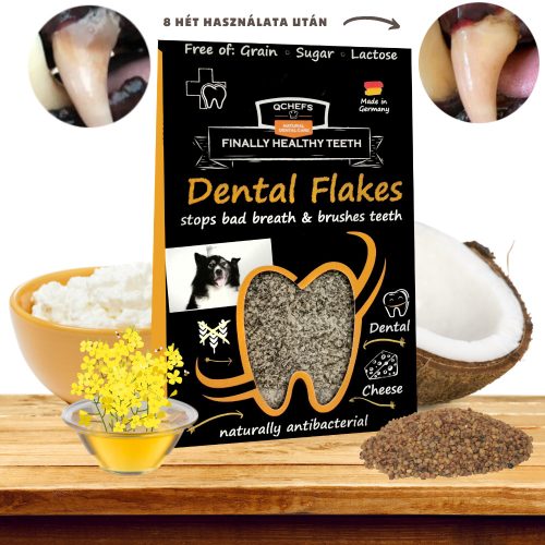 Qchefs Dental Flakes  - Természetes fogtisztító pehely 