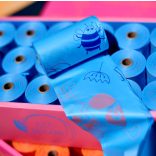 Bag ORGANI - lebomló kutyakaki zacskó - BABY BLUE - 21 tekercs