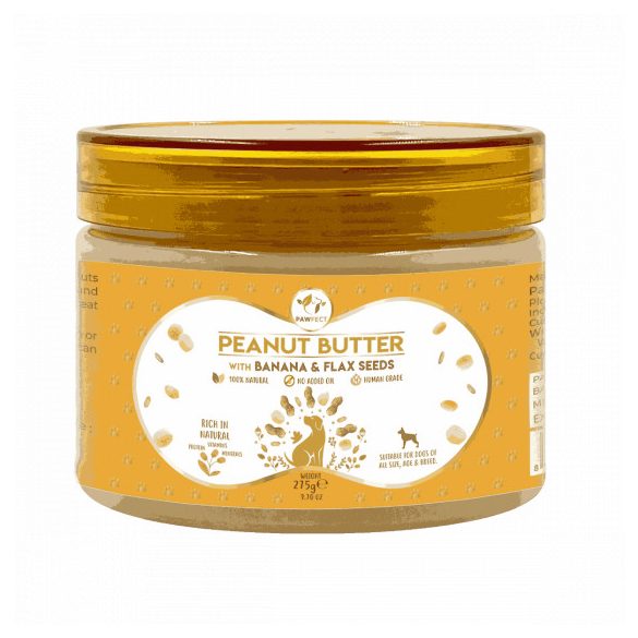 Pawfect - mogyoróvaj - Banánnal és lenmaggal 