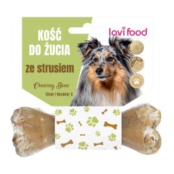lovi food - rágócsont - strucc 