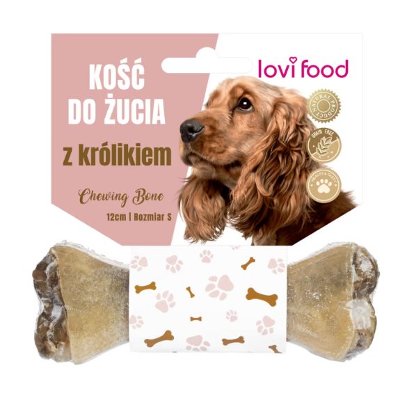lovi food - rágócsont - nyúl, aszalt szilva és rozmaring 