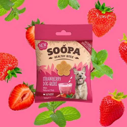 Soopa Dog-Quiri Healthy Bites - epres, mentás egészséges falatok 50g