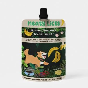 Meaty Licks - mogyoróvaj - Banán 