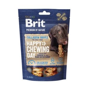 Brit Premium by Nature - kollagénes rágórúd hullámos formában 