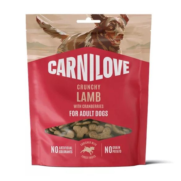 Carnilove - Crunchy jutalomfalat - Bárány és vörösáfonya 