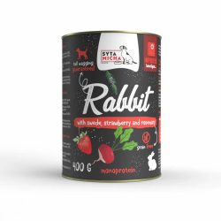   Syta Micha - nedves eledel - Nyúl, fehérrépa, eper és rozmaring 