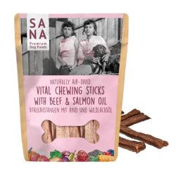   SANADOG Fogtisztító stick -  Marhával és lazacolajjal 150g