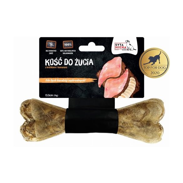 Syta Micha - Rágócsont - nyúl és banán 13,5cm 