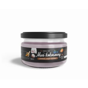 Syta micha Kókuszmousse banánnal, mangóval és áfonyával 150g