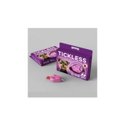   Tickelss - rózsaszín - ultrahangos kullancs- és bolhariasztó medál 