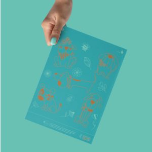 Bag ORGANI - lebomló kutyakaki zacskó - PISSTACHIO