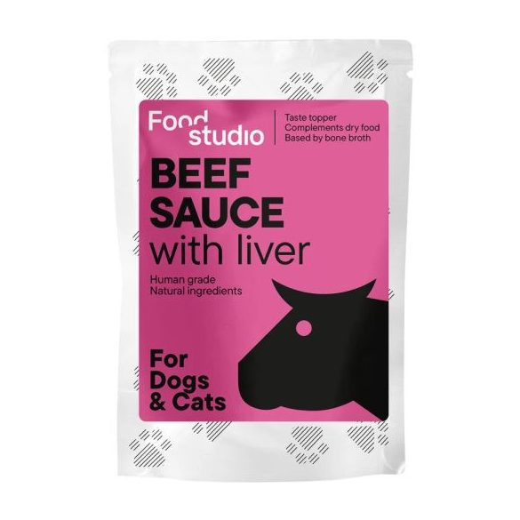 Food Studio - Fűvel táplált marhahús szósz májjal és sárgarépával