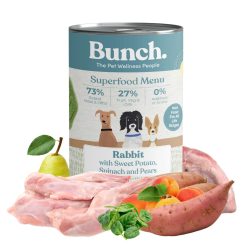 Bunch - nyúllal, édesburgonyával és körtével 400g 