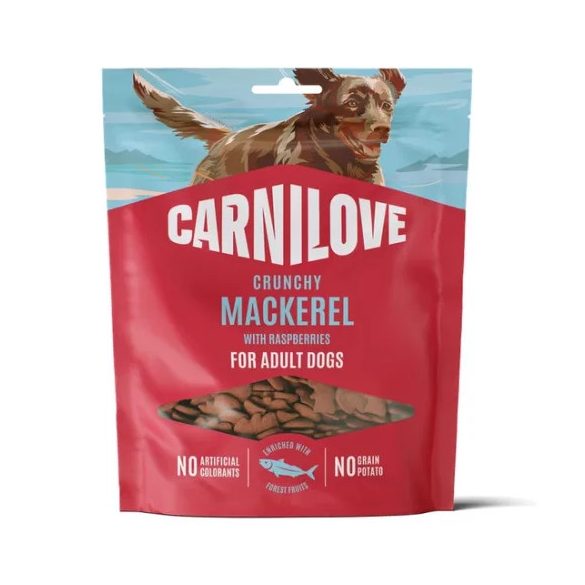 Carnilove - Crunchy jutalomfalat - Makréla és málna 