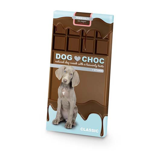 DUVO+ Dog Choc - cukormentes kutyacsoki vitaminokkal 100g