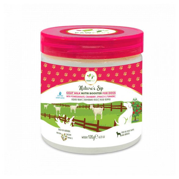 Pawfect - Nature's Sip kecsketejpor - gránátalmával és áfonyával