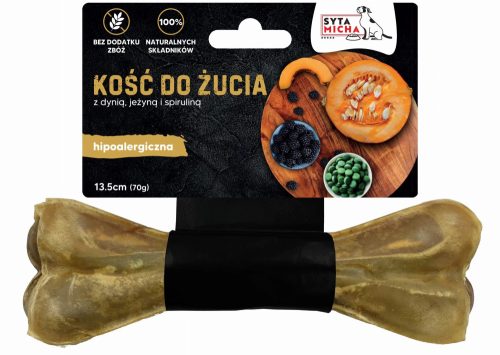 Syta Micha - Rágócsont - lóhús, sütőtök, szeder és spirulina 13,5cm 