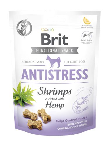 Brit Care Functional Snack Antistress – kender és garnélarák 150g  2024.11.06