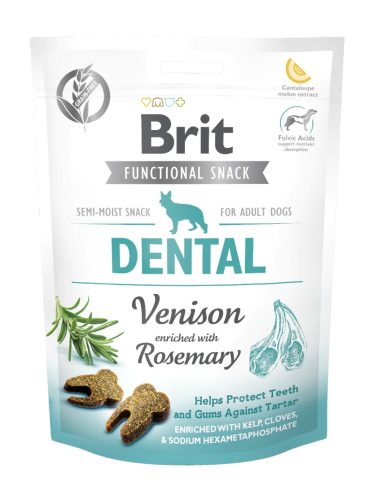 Brit Care Functional Snack Dental – szarvas és rozmaring 150g 2024.11.03