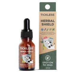   Tickless® Herbal Shield Spot-on - 100% természetes illóolaj keverék kutyáknak