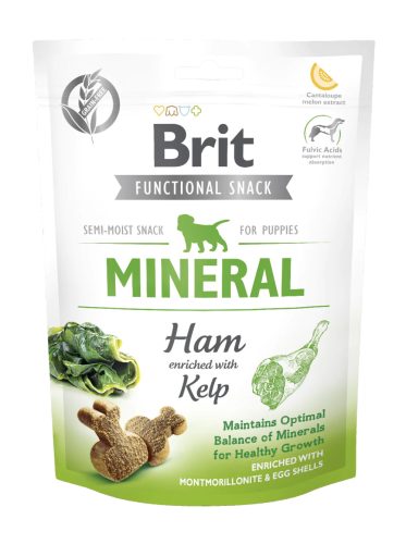 Brit Care Functional Snack Mineral – hínár és sonka 150g 