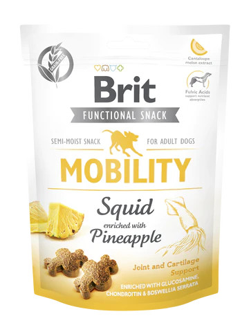 Brit Care Functional Snack Mobility – ananász és tintahal 150g 2024.12.02