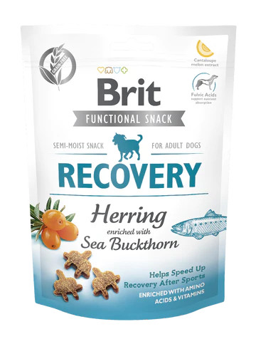 Brit Care Functional Snack Recovery – Homoktövis és hering 150g 2024.12.02