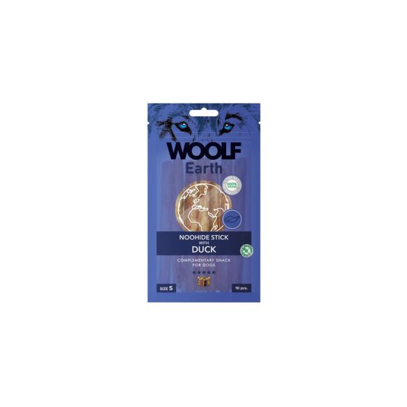 Woolf Earth Noohide Kollagénes Rúd "S" - Kacsahússal 